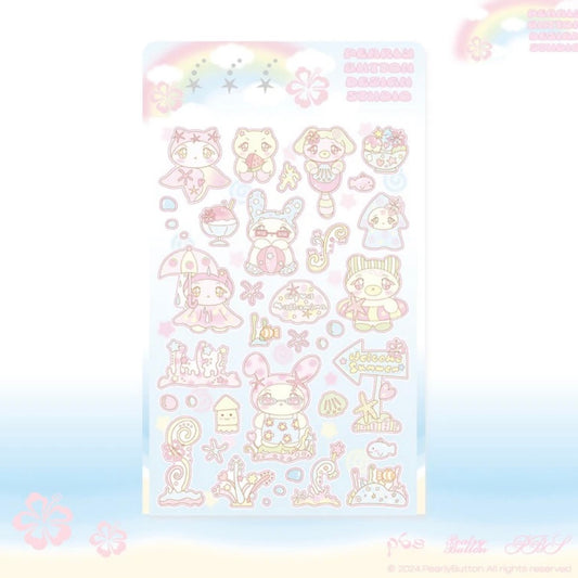 {pearly button} summer beach malamings