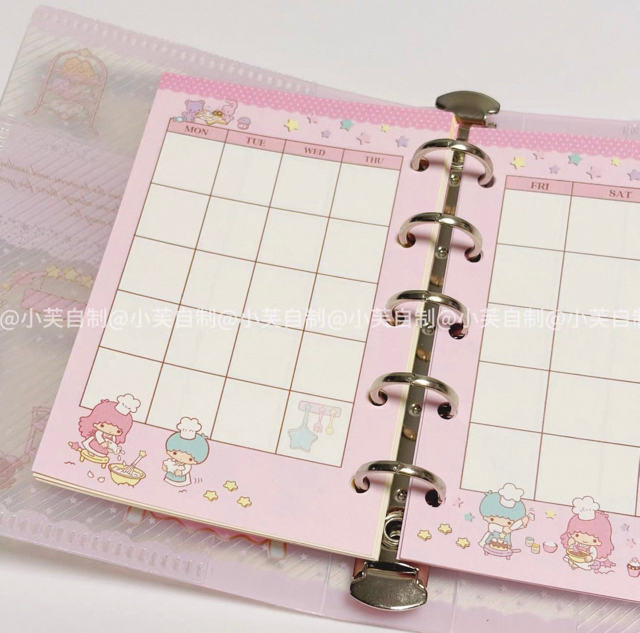 {byfufu} little twin stars baking weekly m5/a7 refill