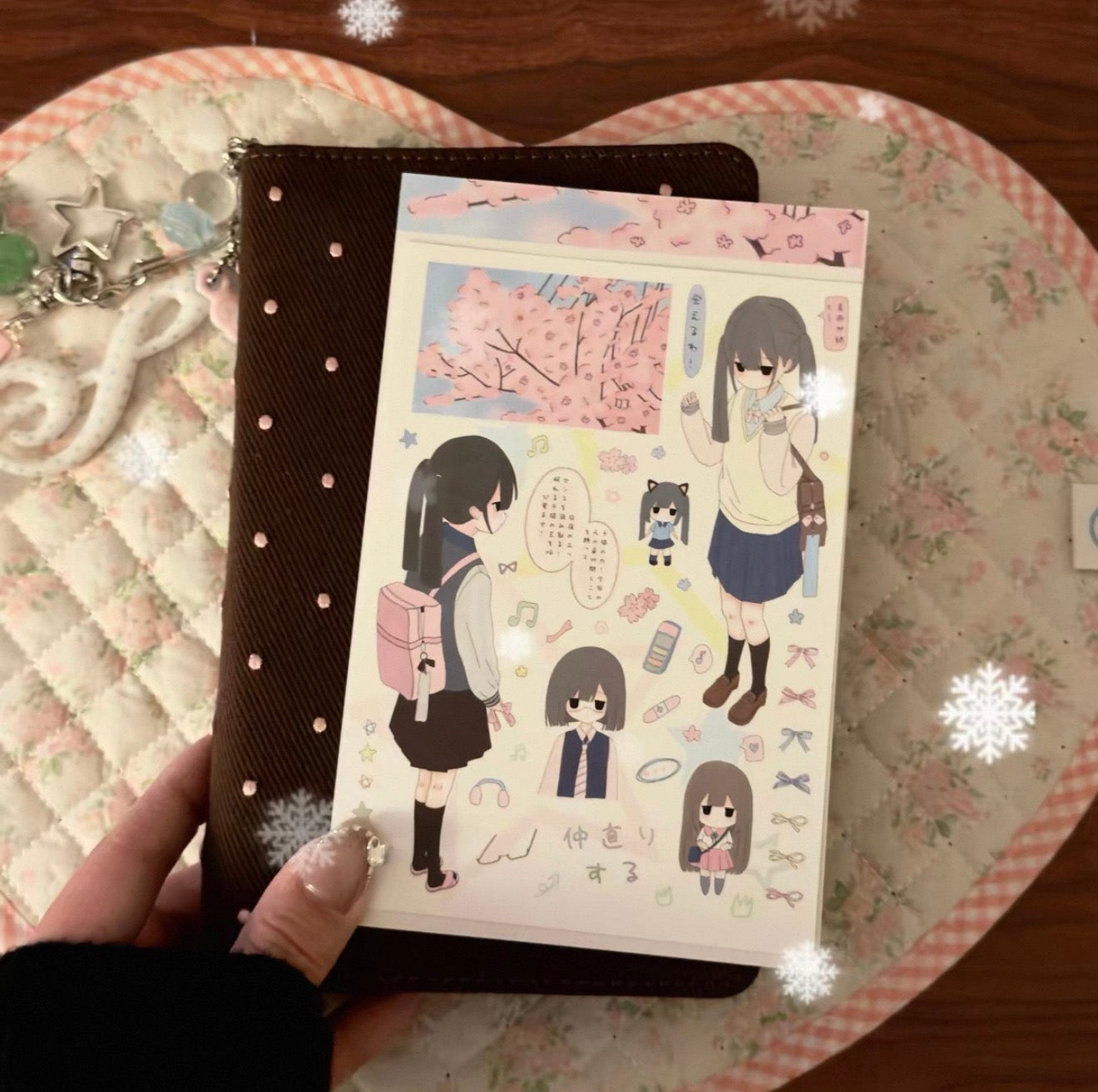 {nnocryy} x 21chuan sakura sticker