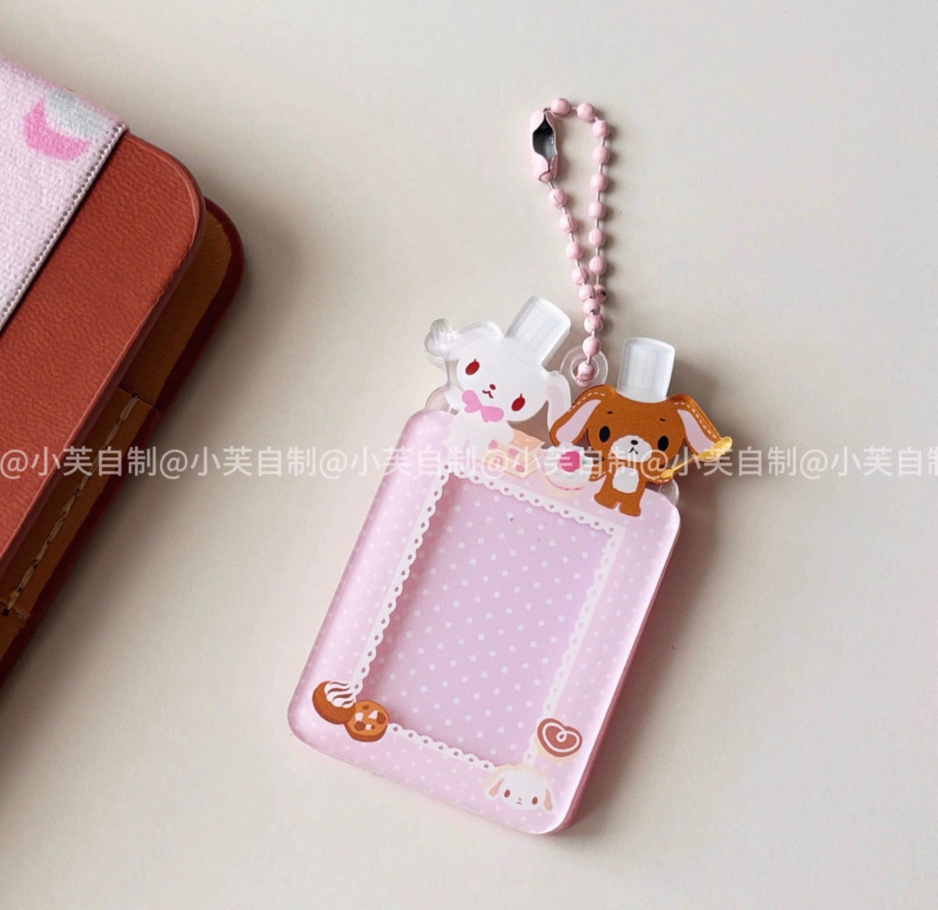 {byfufu} chef sugarbunnies id frame keychain