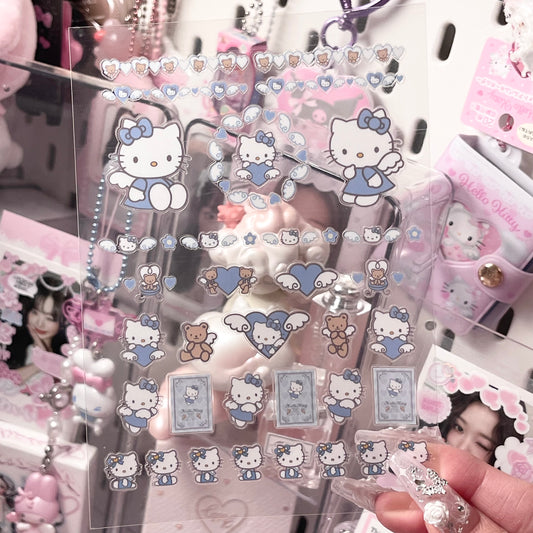 {c-艺术家} blue dreaming hello kitty angel