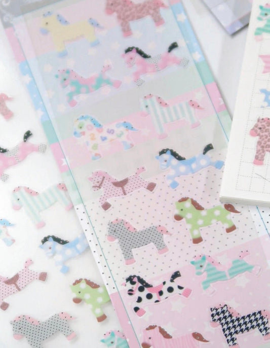 {pearly button} baby pastel pony