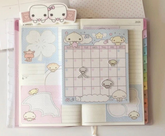 {wanso club} blue angel 50p memo pad