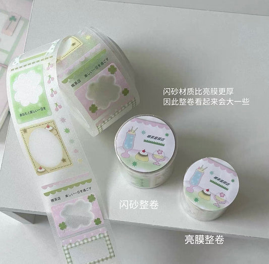 {becood} dessert shop kiss cut tape