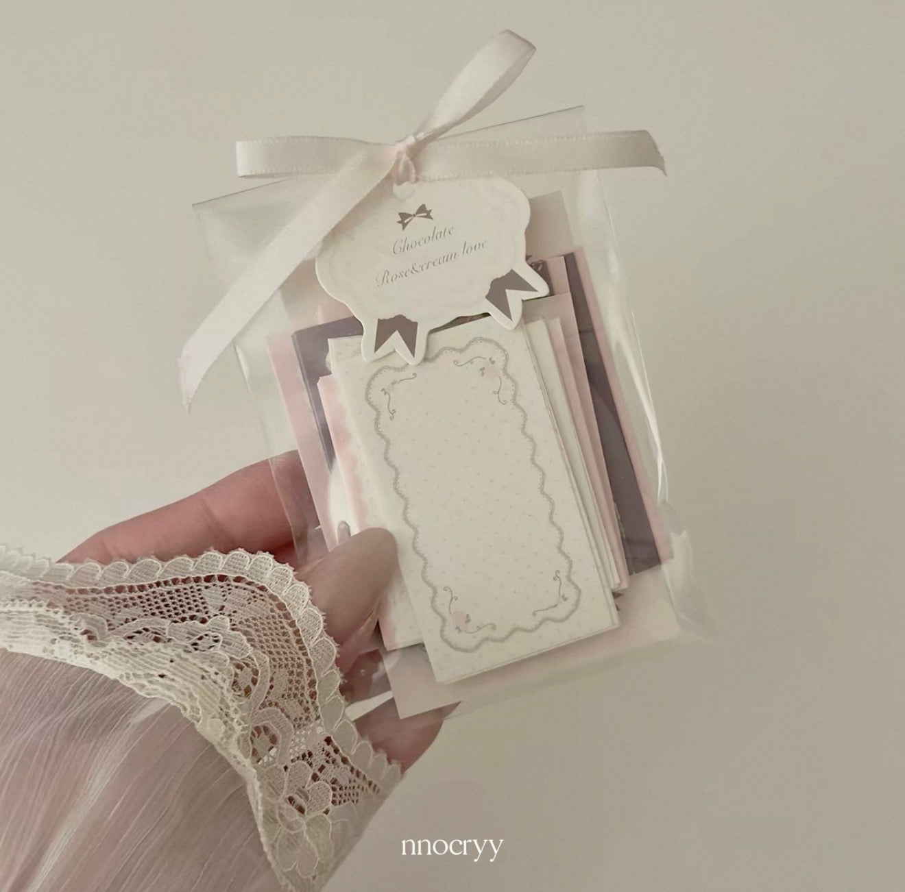 {nnocryy} tea party note set