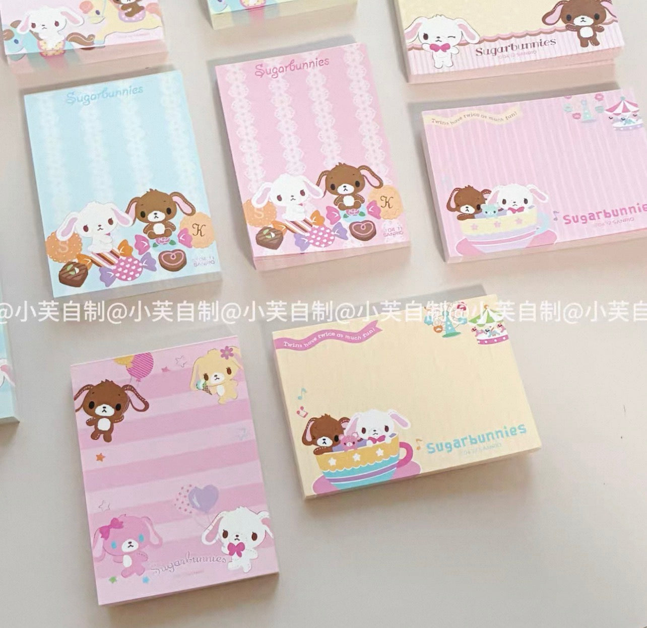 {byfufu} sugarbunnies candy memo pad