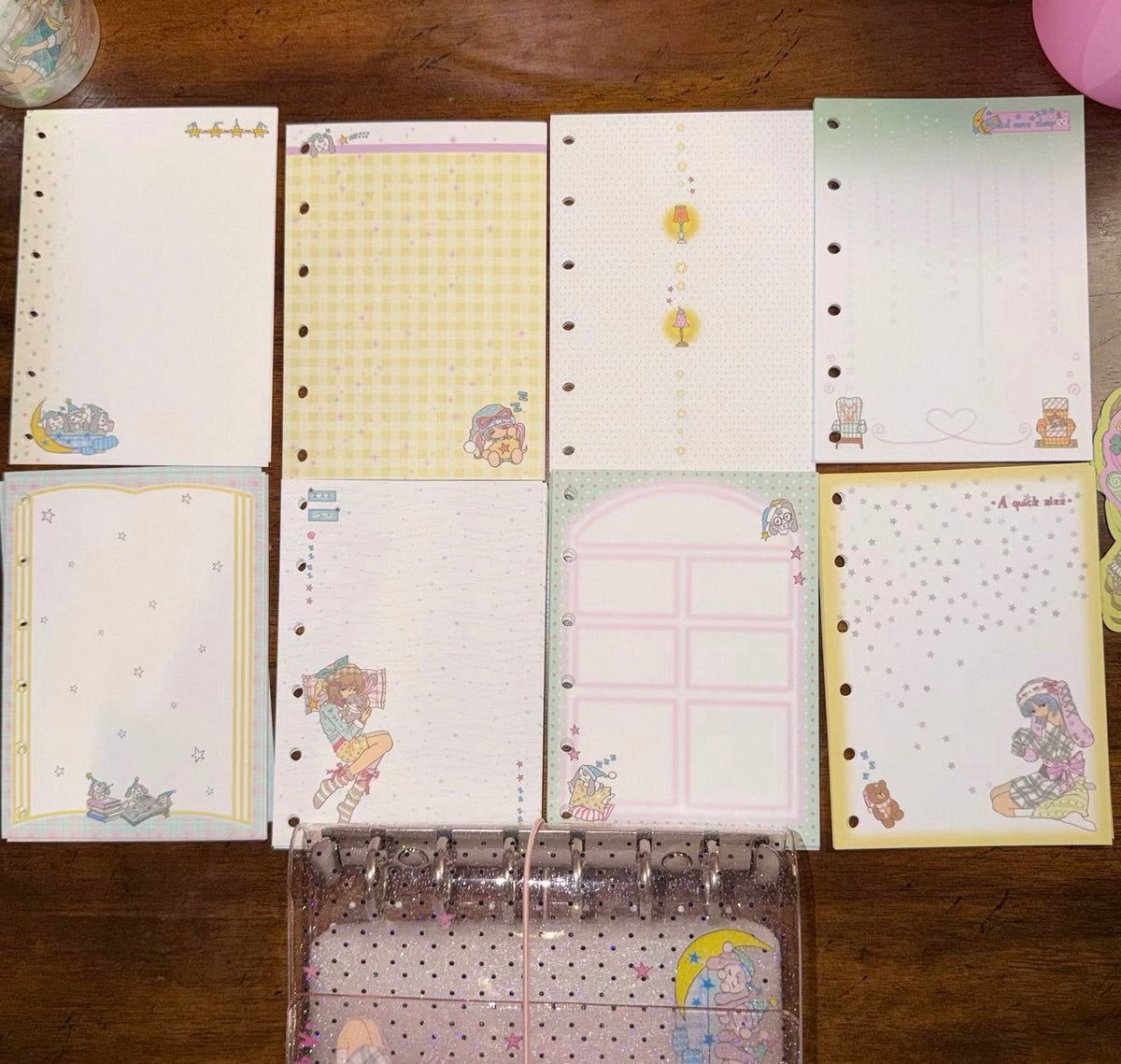 {YAO x alldollscode} 80p needmoresleep a7 refill set
