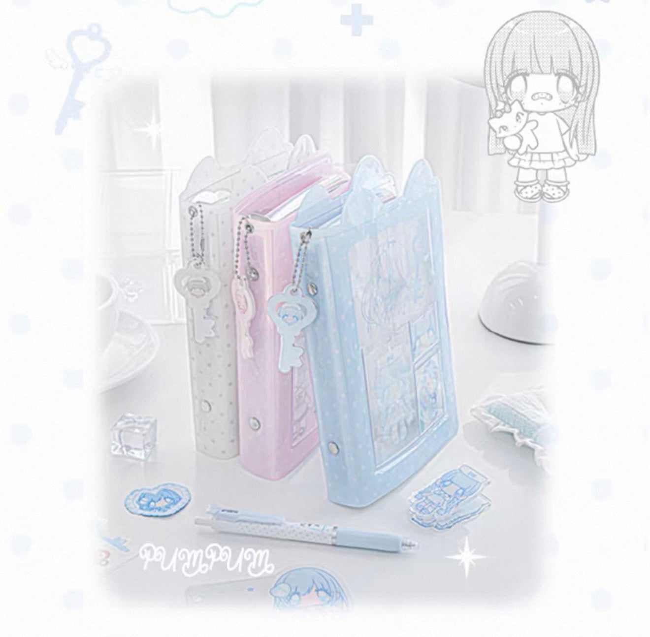 {rosyposy} x pumpum binder full gift set