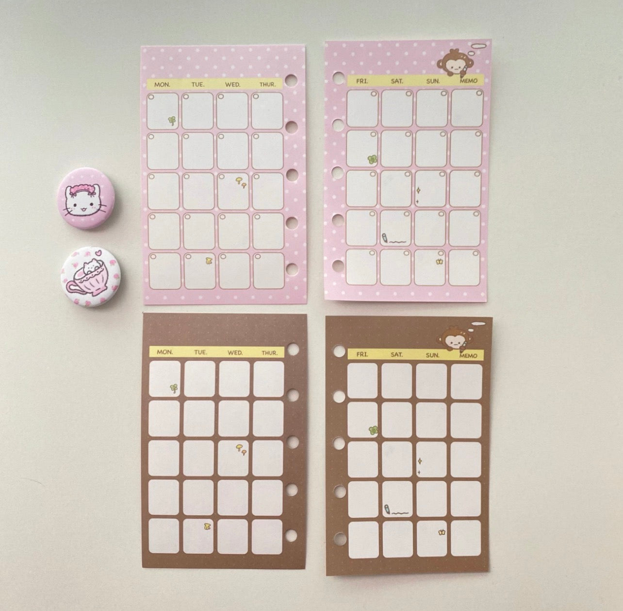 {heart bunny} m5/a7 weekly monkey refill