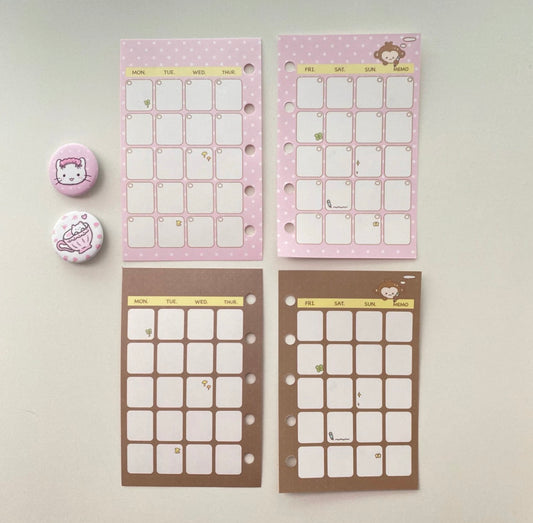 {heart bunny} m5/a7 weekly monkey refill