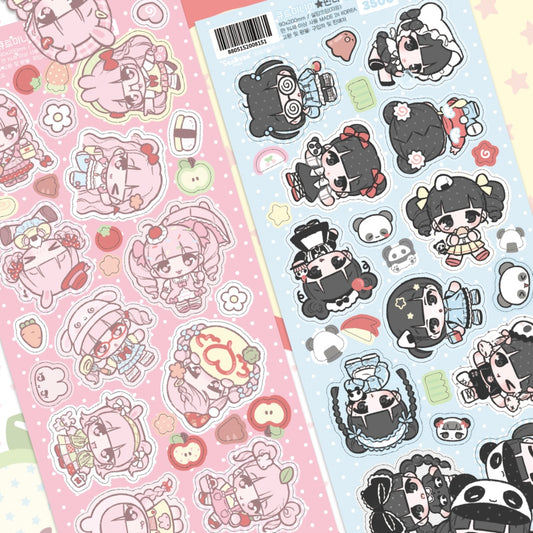 {seolkee illust} lunchbox girls