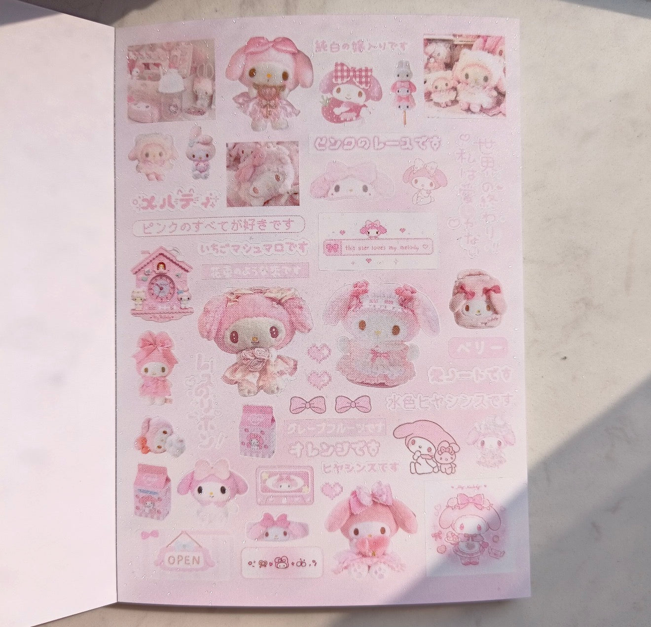{c-贴纸书} 30p love story sticker book