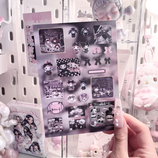 {c-艺术家} my melody & kuromi lolita