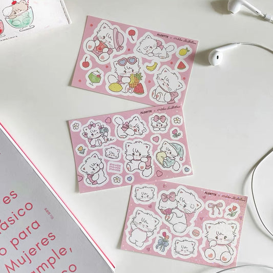 {flortte} flortte x mikko mousse stickers