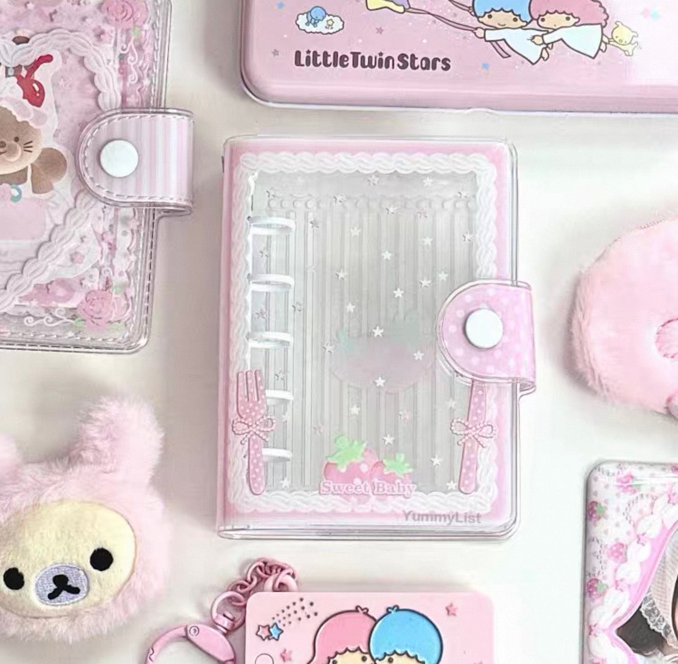 {yummylist} m5 glitter strawberry frosting binder