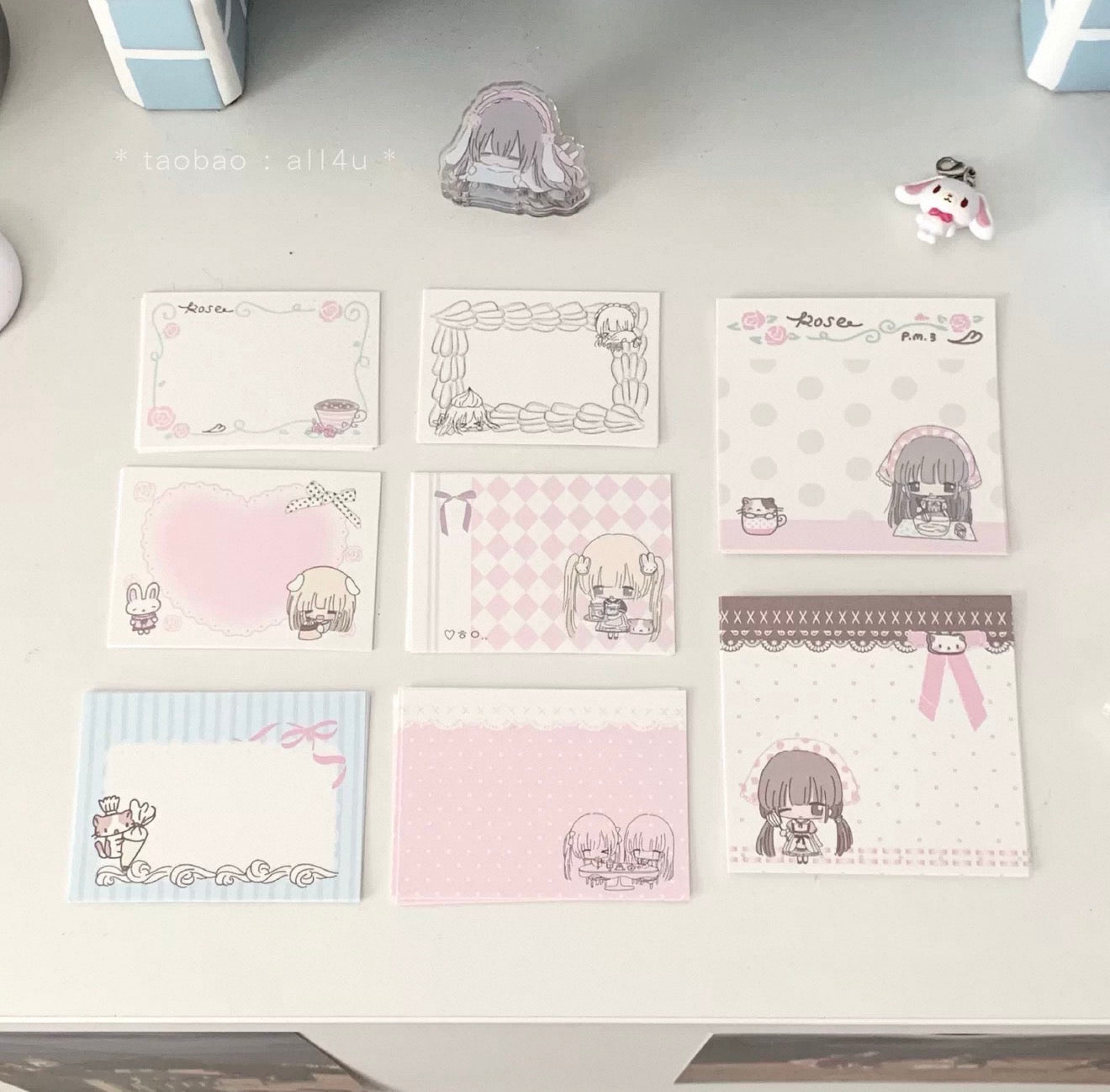 {all4u} tea time memo pack
