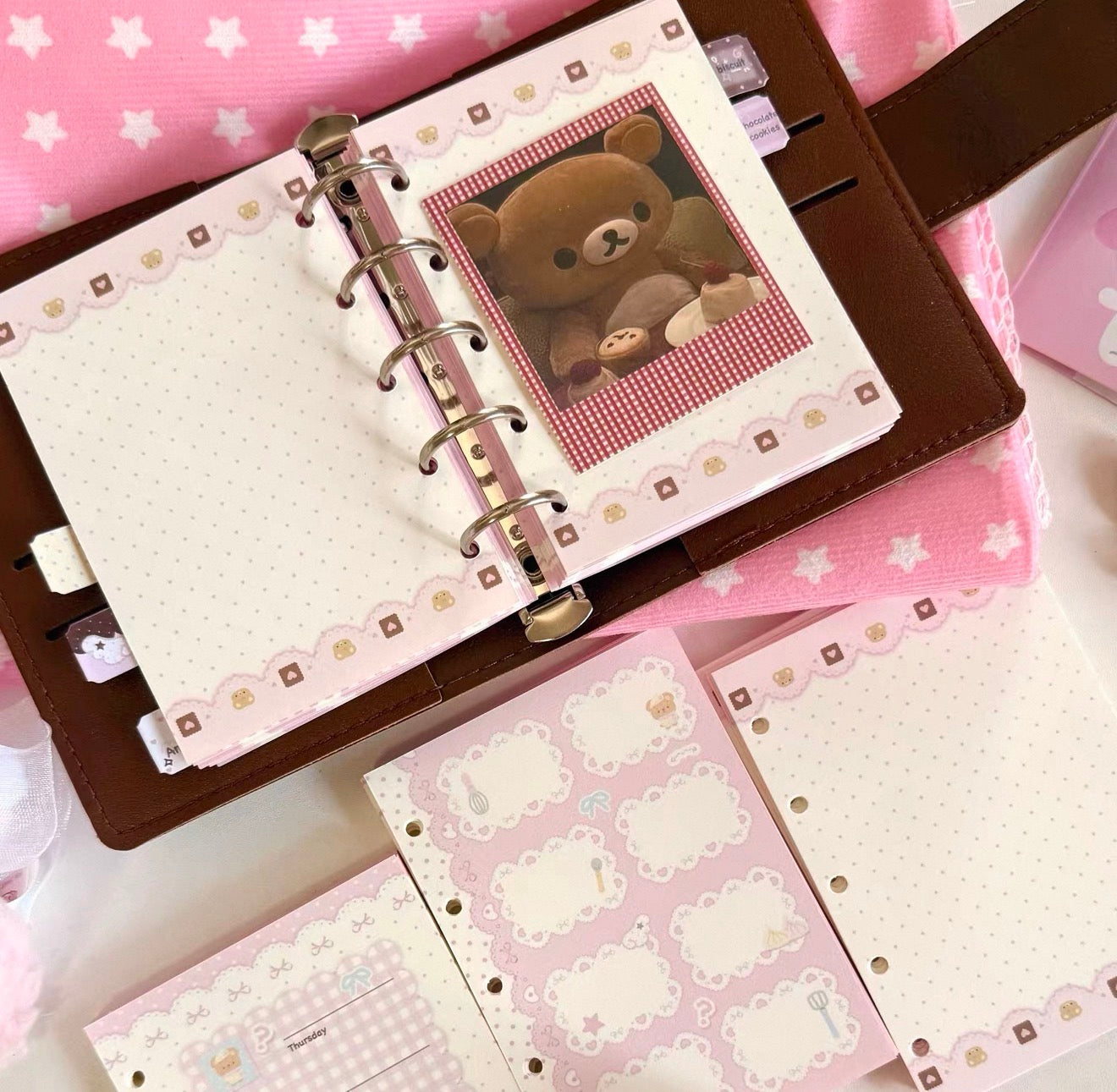 {eating cookies} a7/m5 pink chocolate refill sets