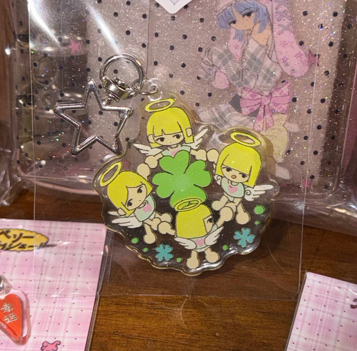 {YAO} lucky sleep acrylic keychains