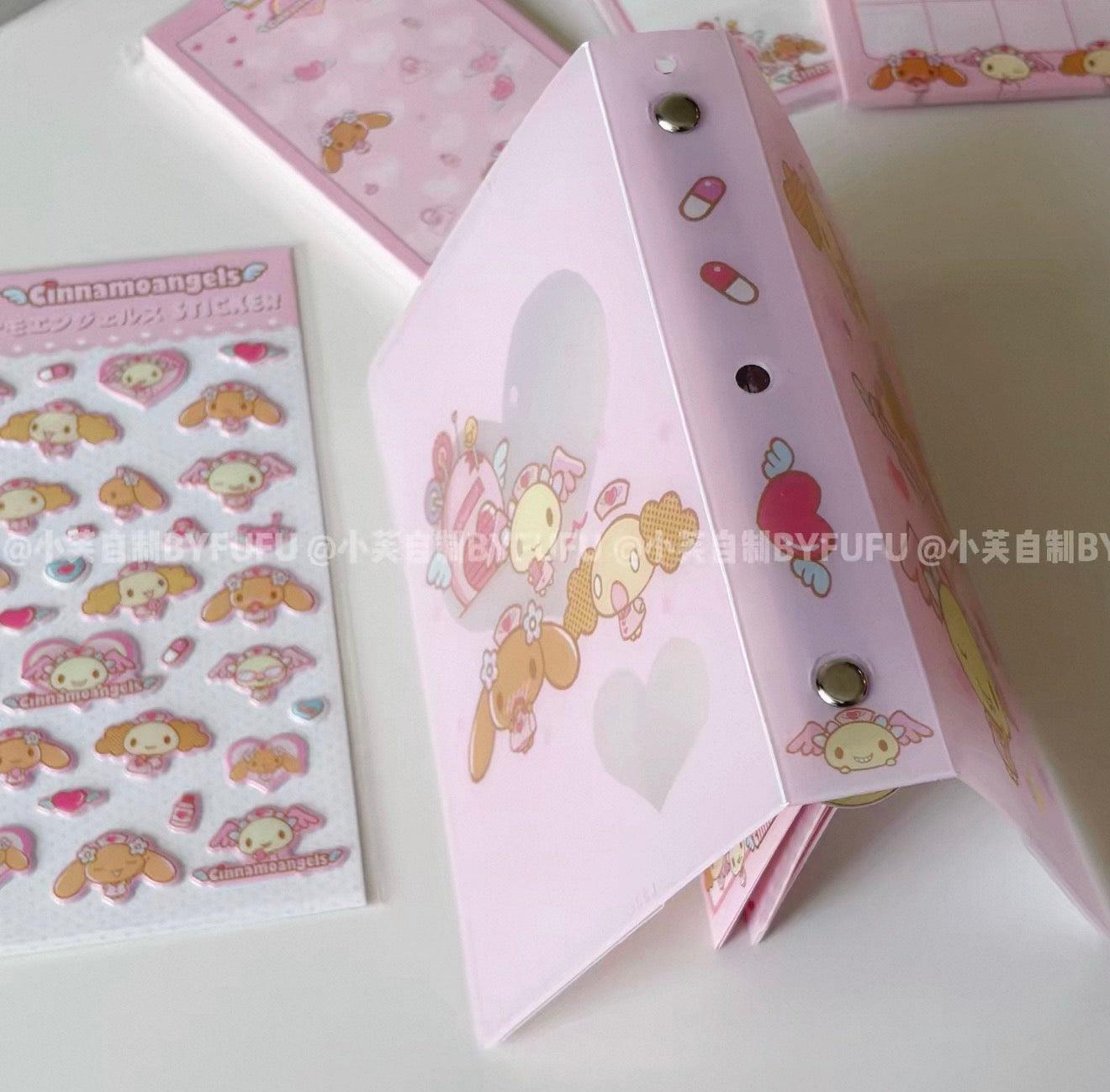 {byfufu} cinnamoangels nurse heart a6 binder