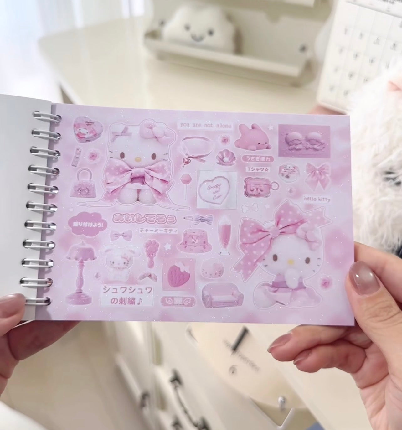 {c-贴纸书} 30p strawberry toast sanrio sticker book