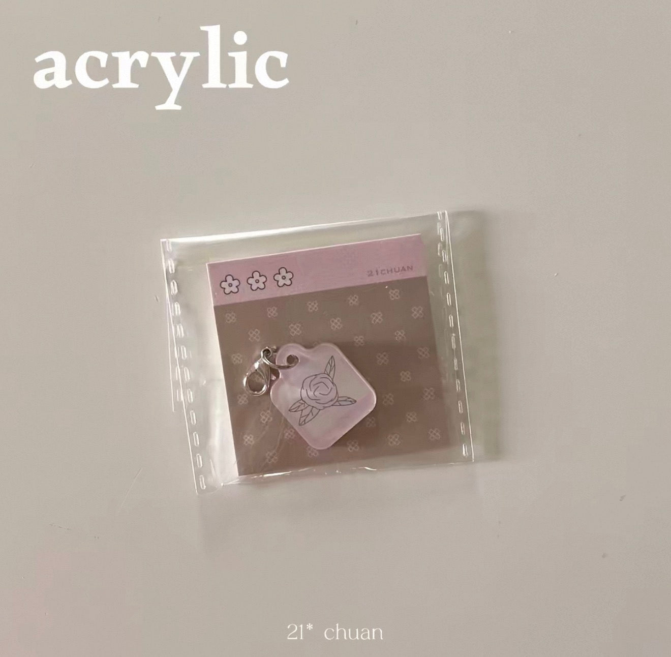 {21chuan} pale archive acrylic pendant