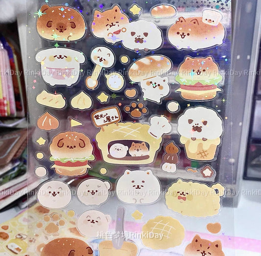 {rinki day} glitter bread buns