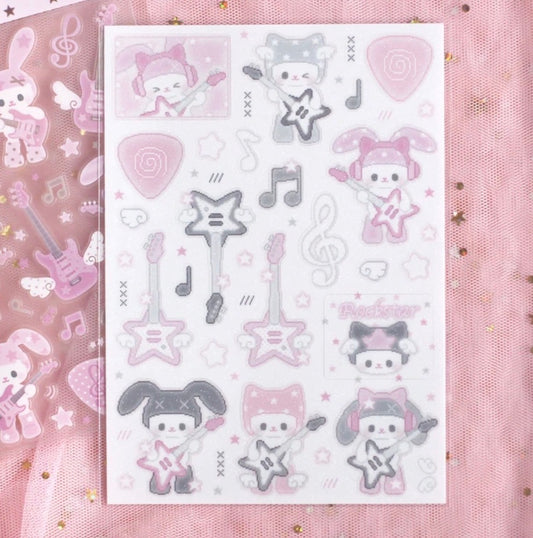 {angora lora} rockstar pixel bunny