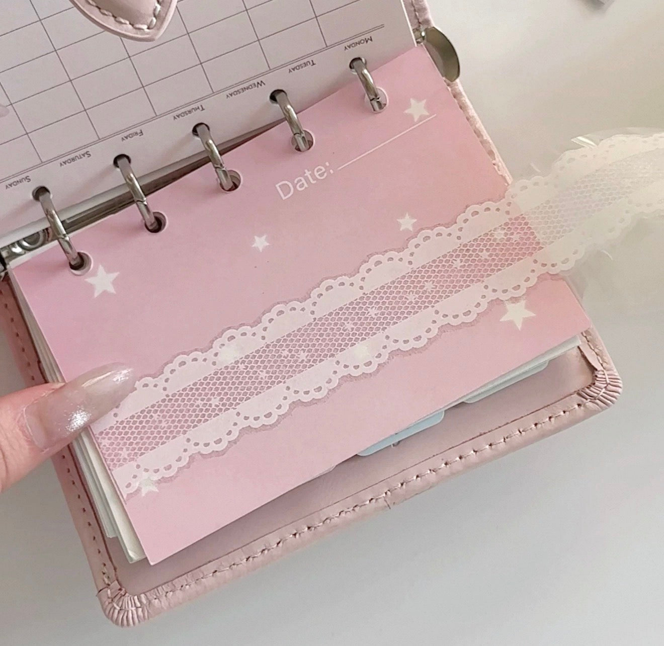 {intomyvibe} star lace tape