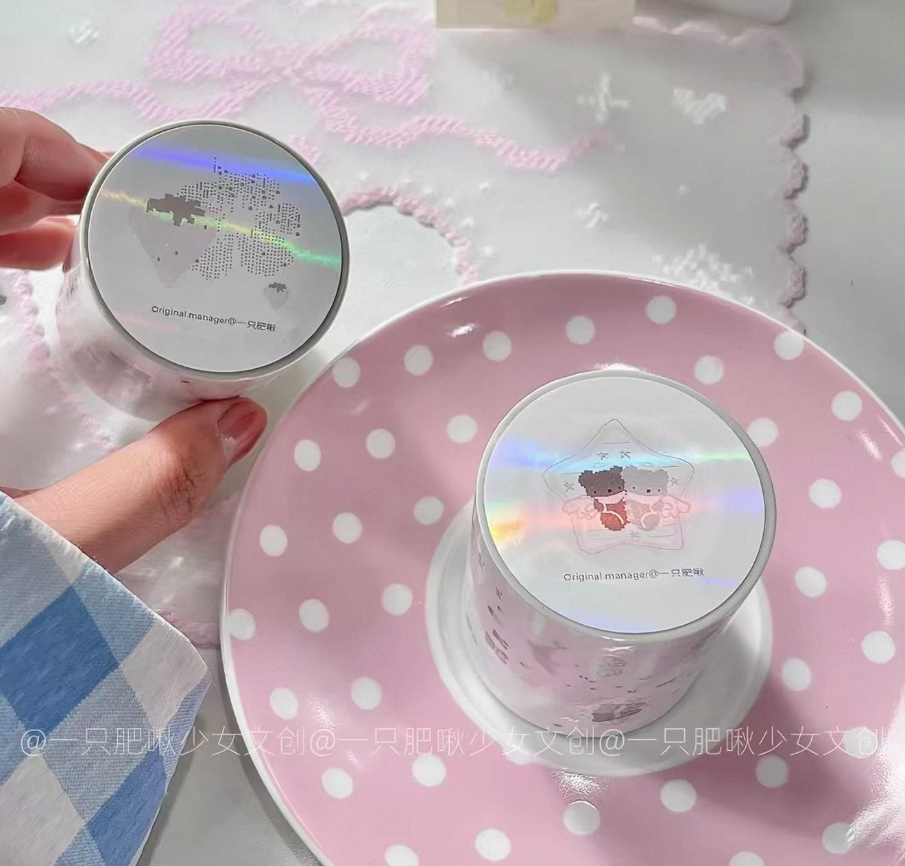 {snow bunny island} angel deco kiss cut tape