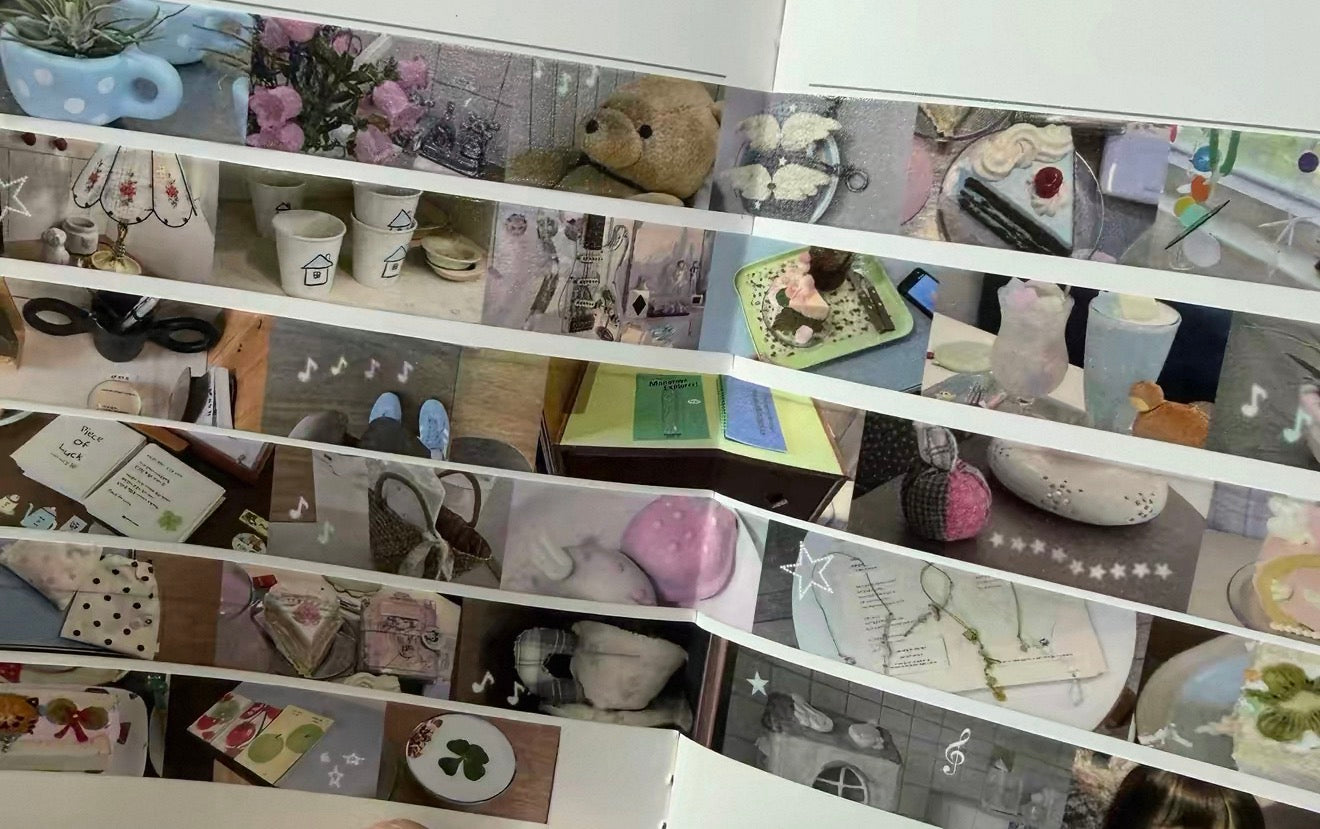 {heart bunny} seoul fragments masking tape