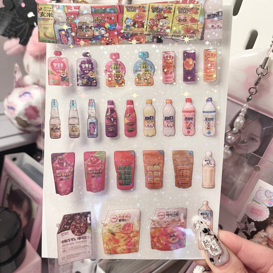 {HRTSTICKER} jelly drinks