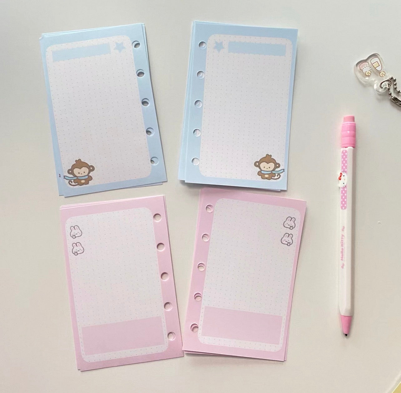{heart bunny} m5 rabbit and monkey refill