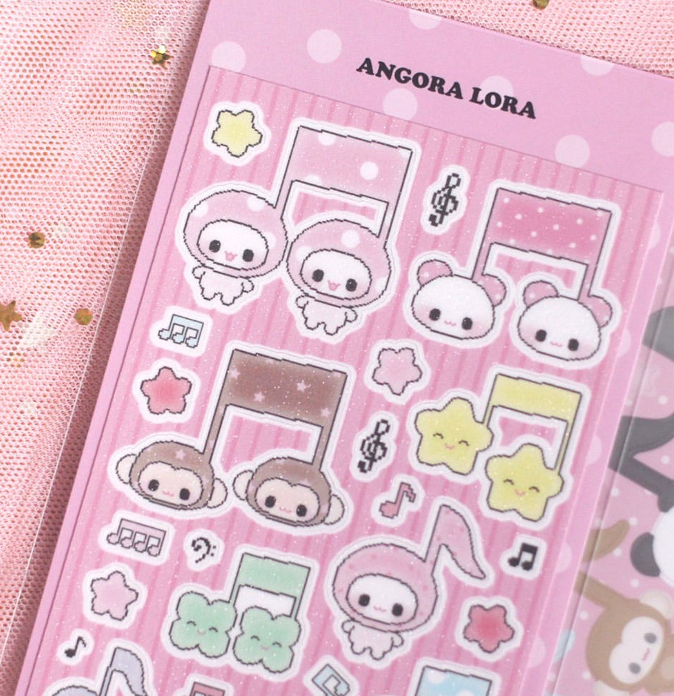 {angora lora} pixel notes & note babies