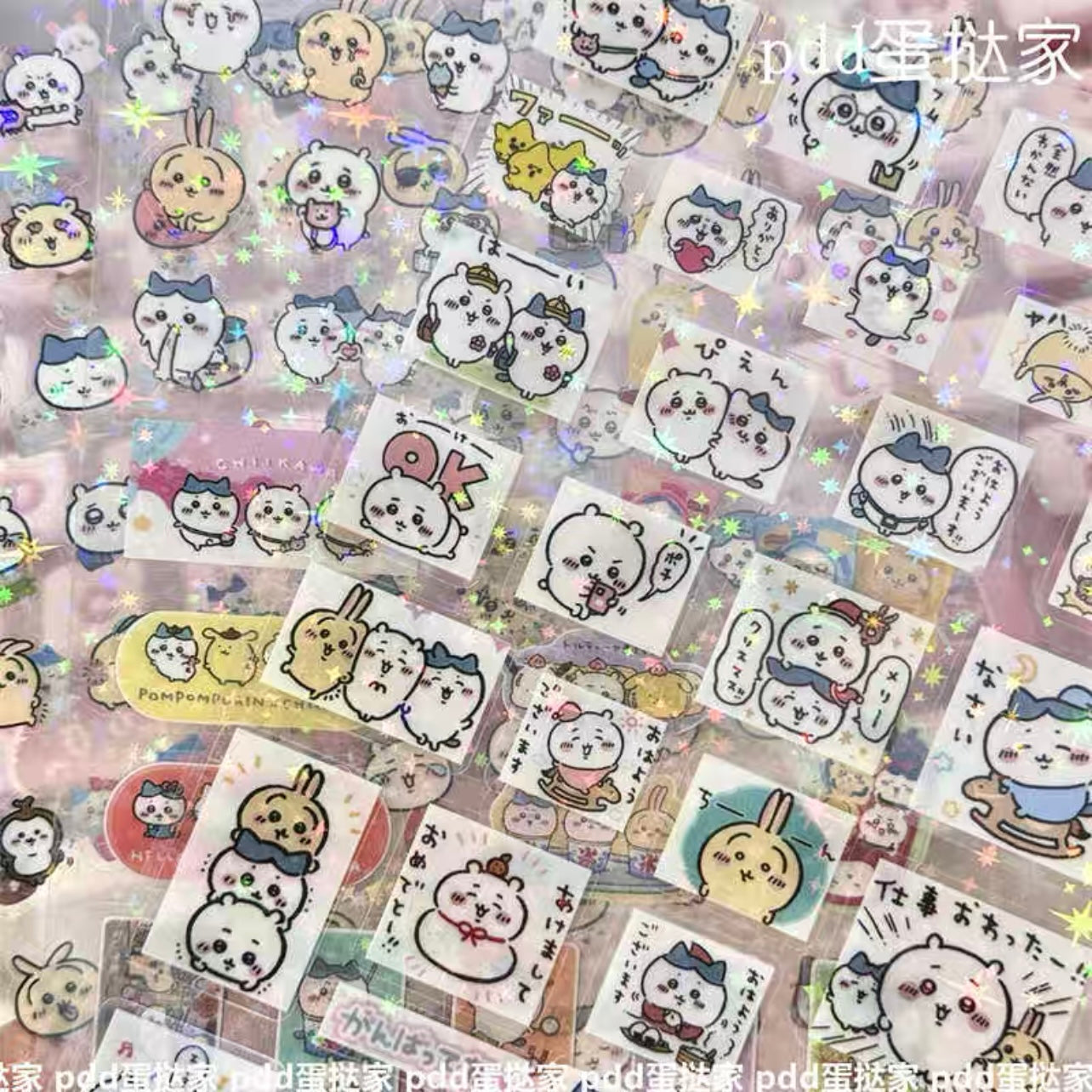 {HRTSEEKER} chiikawa holo stickers