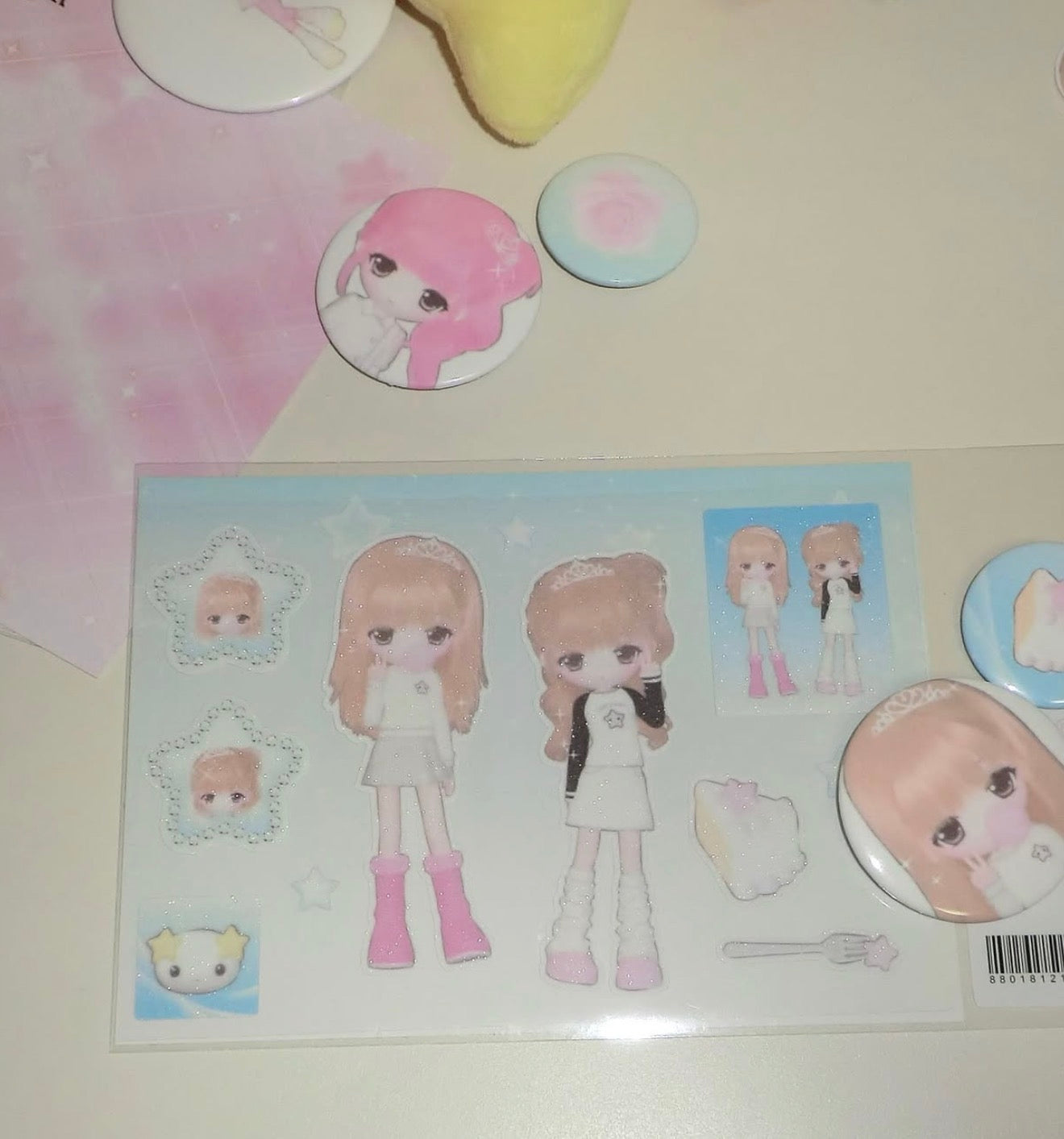 {coral tree} milky way princess sticker