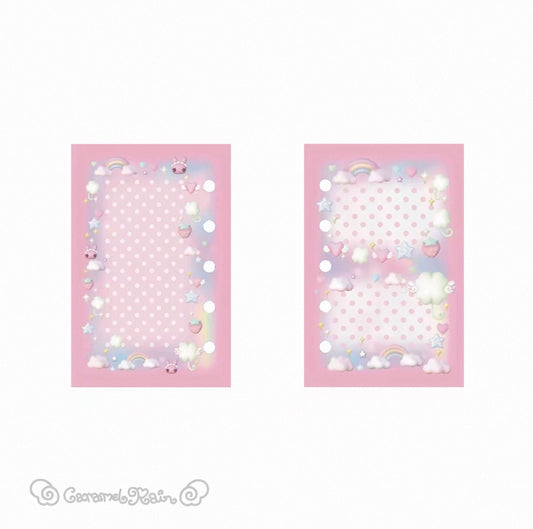 {caramel rain} m5/a7 happyangel rainbow binder refill