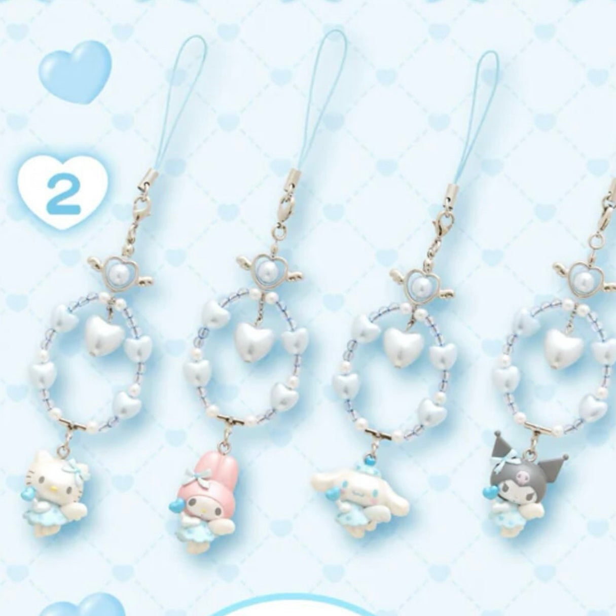 {JAPAN} sanrio blue dreaming angel strap