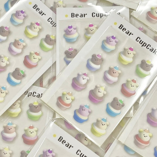 {minipack} mini bear cupcakes