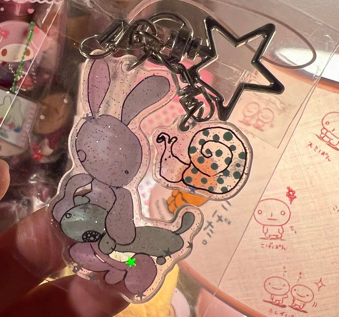 {YAO x TuizhAaaa} bunny keychain