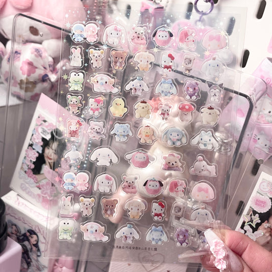 {c-艺术家} rainbow baby plushies