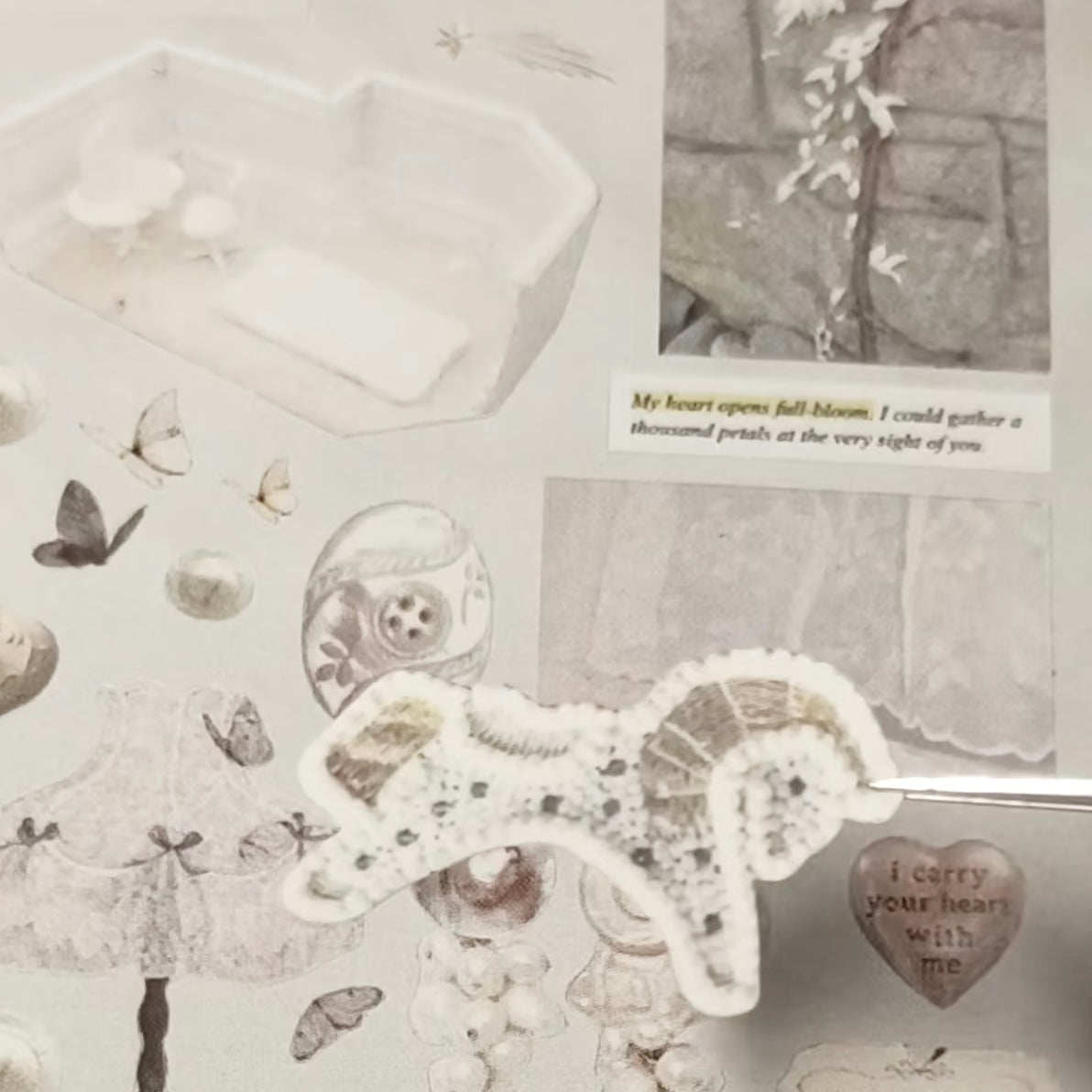 {c-艺术家} 30 page homebody sticker book