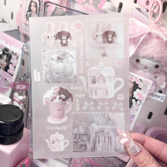 {c-艺术家} soft pink sugarbunny