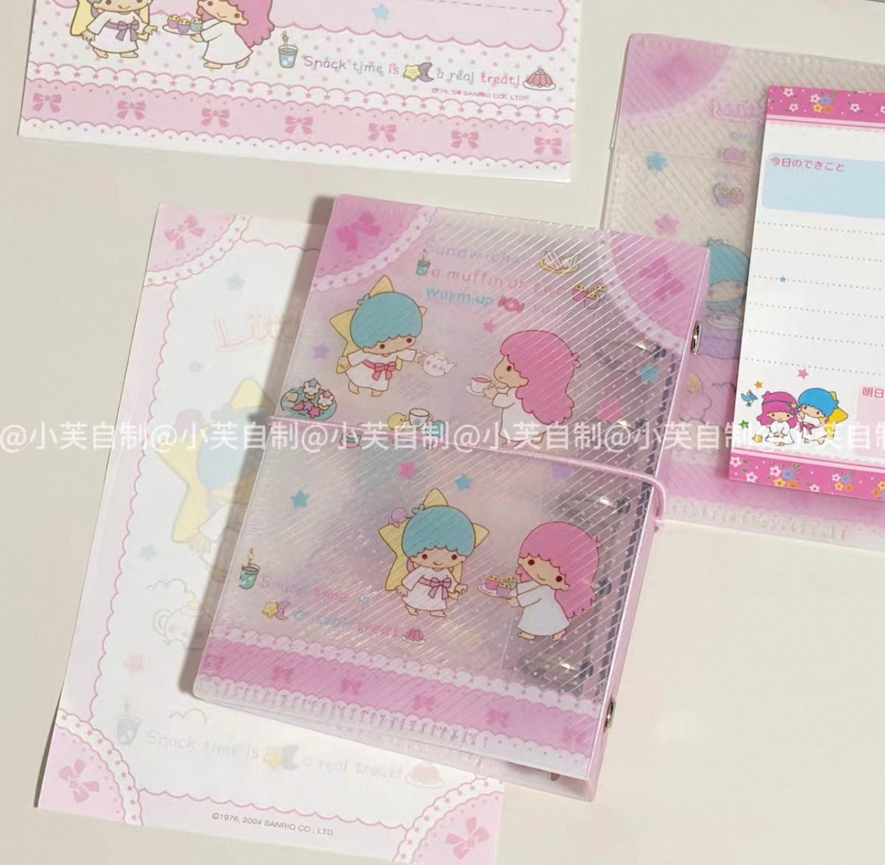 {byfufu} retro little twin stars m5 binder