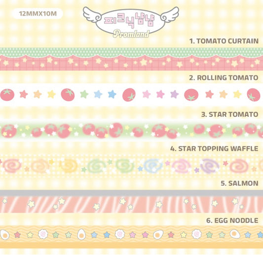 {hipromland} picnic washi tape