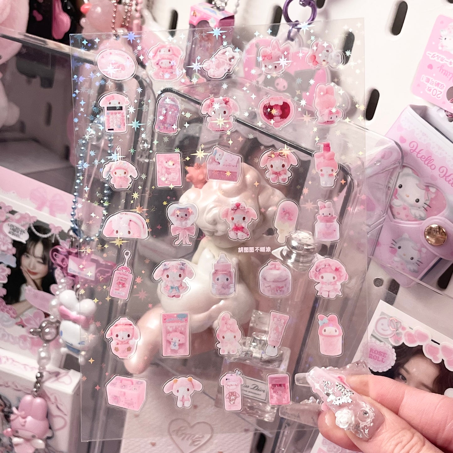 {c-艺术家} pink my melody toys