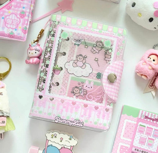 {yummylist} m5 glitter lucky clover binder