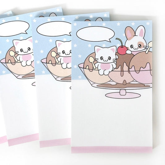 {poetico} ice cream memo pad