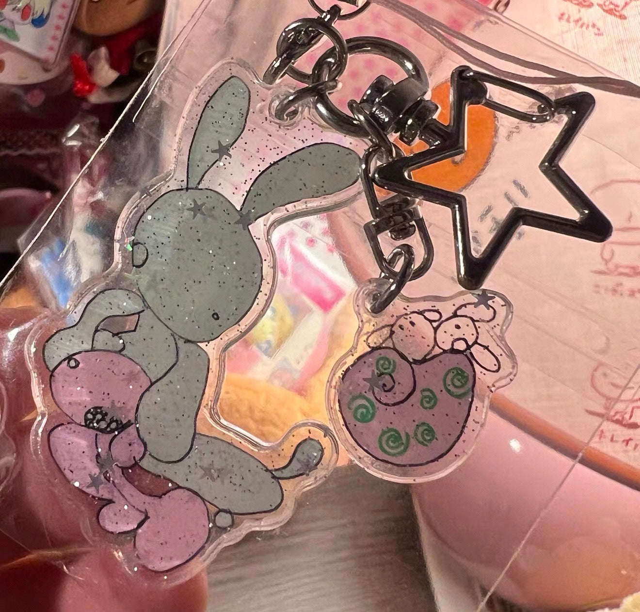 {YAO x TuizhAaaa} bunny keychain