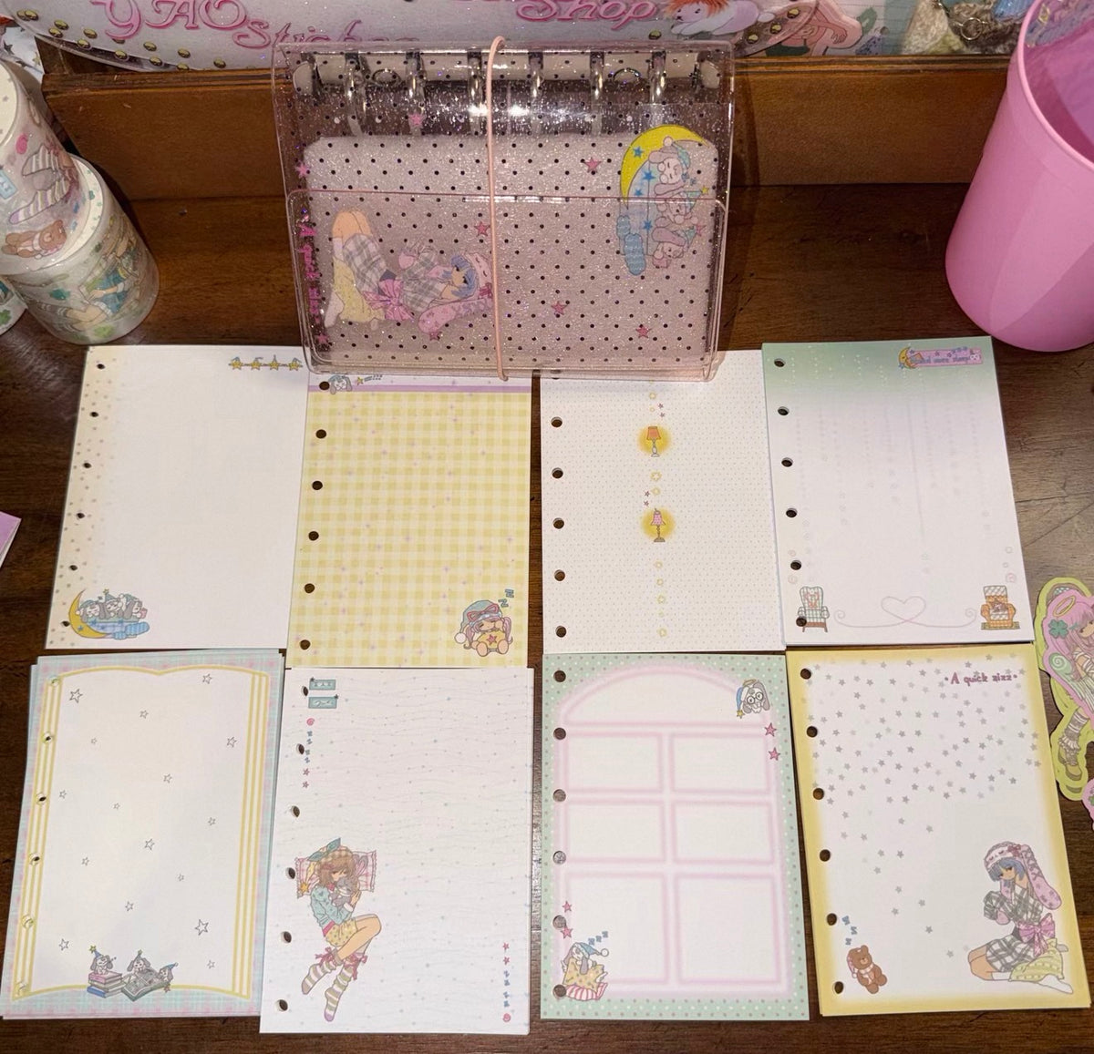 {YAO x alldollscode} 80p needmoresleep a7 refill set