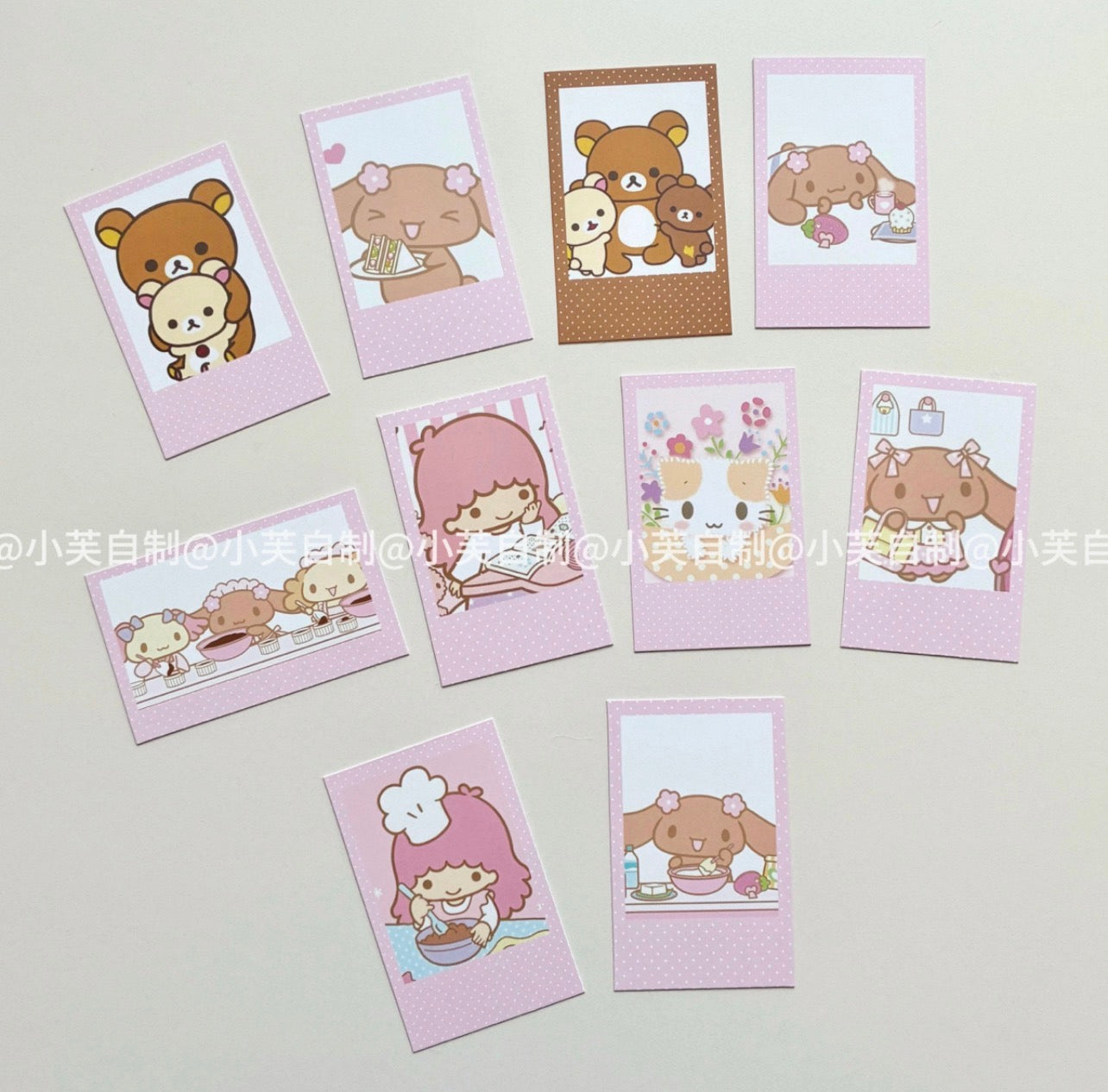 {byfufu} sanrio polaroid sets